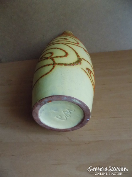 Pesthidegkút ceramic vase 33 cm (10/d)