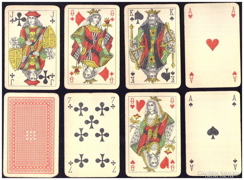 Francia sorozatjelű kártya Genovai kártyakép