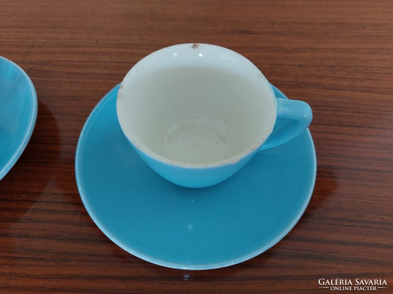 Old blue kp granite coffee cup mocha 2 pcs
