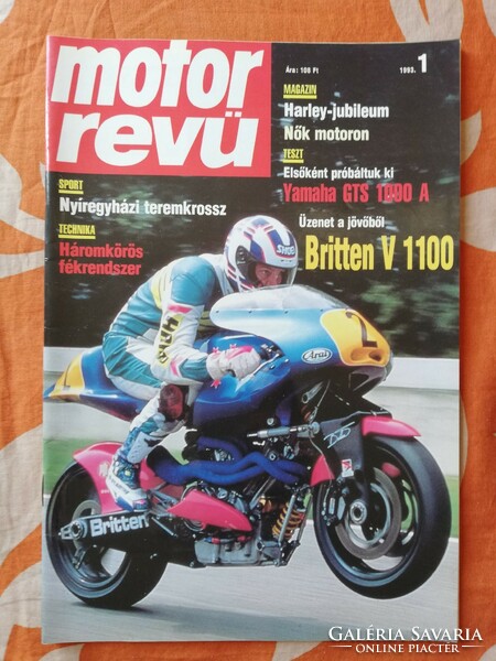 Retro motorcycle revue magazines