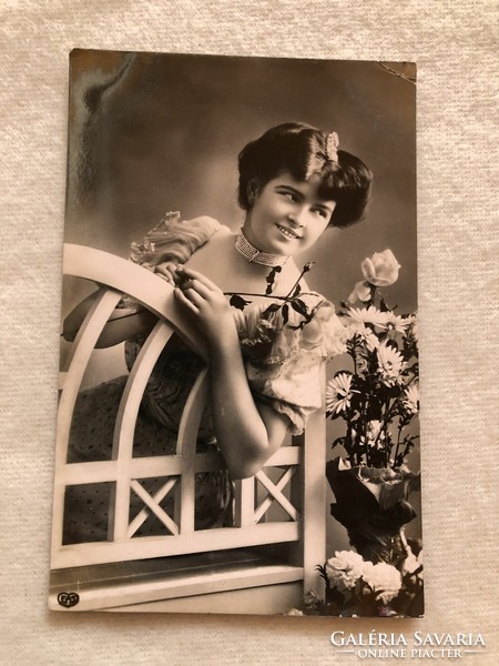 Antik képeslap - 1908