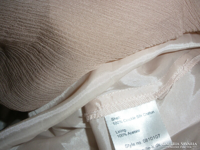 Silk 100% selyem ruha, fáradt rózsaszín