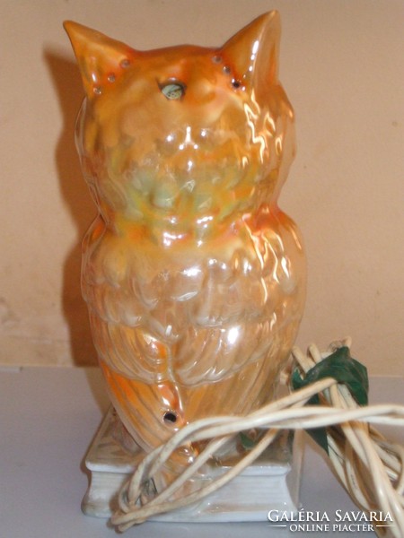 Retro owl mood lamp