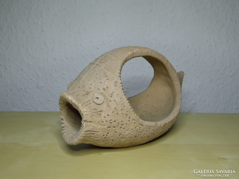 Id. Tolvaly Ernő egyedi terrakotta figura 1 FORINTOS aukció nincs minimál ár! 5.