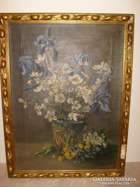 M-12 otto guthan wien gallery g melnitczky german painter oil on canvas 65 x 48 cm- for sale