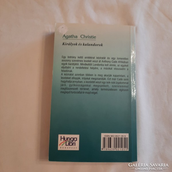 Agatha Christie: Királyok és kalandorok Hunga-Print /A Pesti Hírlap Könyvek 1934. kiadása alapján/