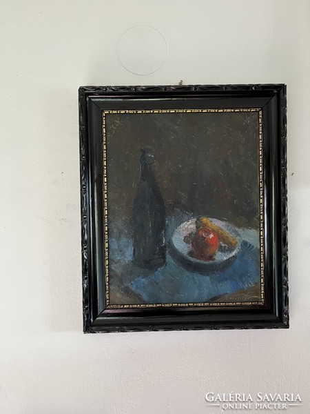 Signed oil painting in a nice frame