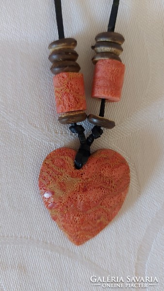 French coral necklace