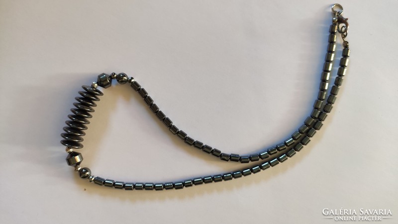 Hematite stone necklaces