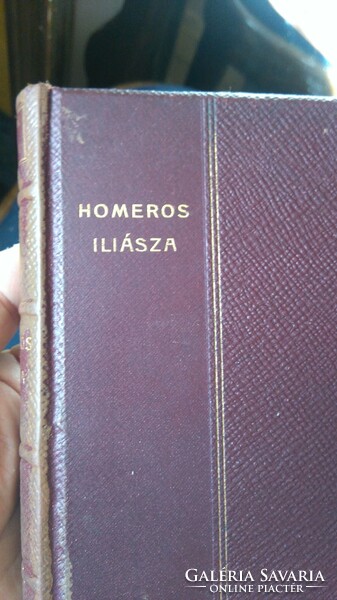 HOMEROS ILIASA-1902 LAMPEL R.WODIANER F.-REMEKIRÓK KÉPES KÖNYVTÁRA