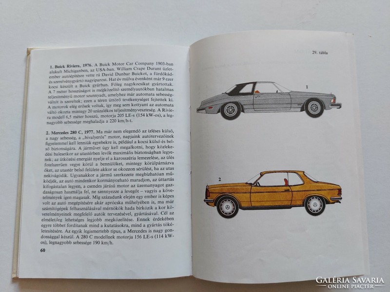 Kolibri Könyvek Móra Kiadó 1979 Autók
