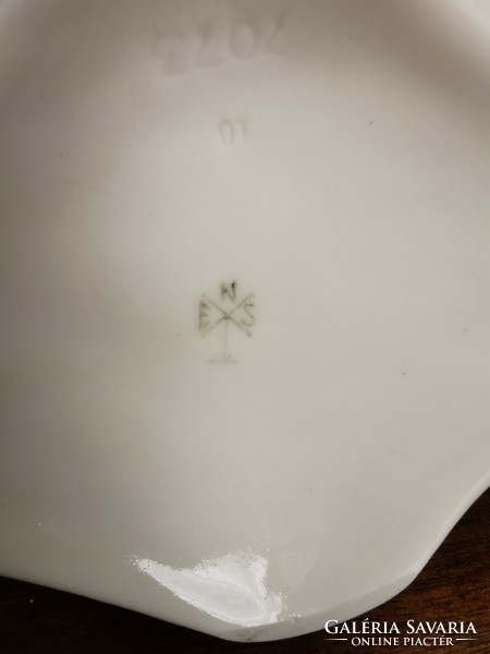 Porcelain candle holder, numbered, with logo!