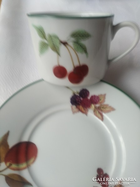 Royal Worcester cup with saucer