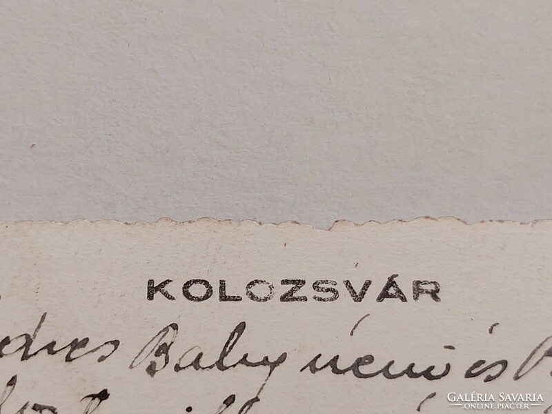 Régi képeslap fotó levelezőlap 1941 Kolozsvár Nemzeti színház