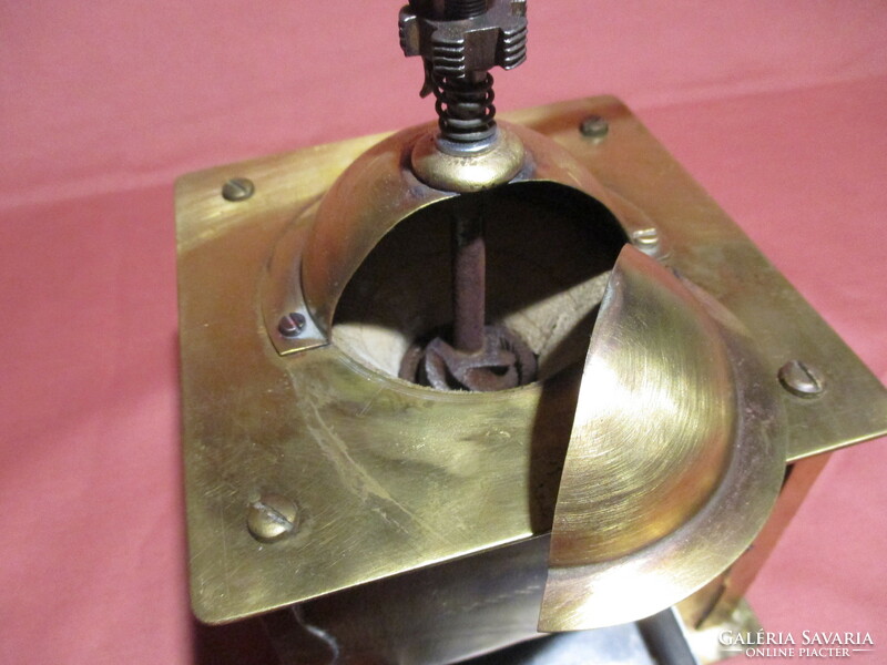 Masterpiece copper coffee grinder