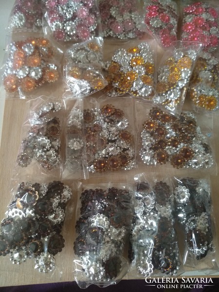 Decorative stones, rhinestones, 11 mm, 50 pcs/pack