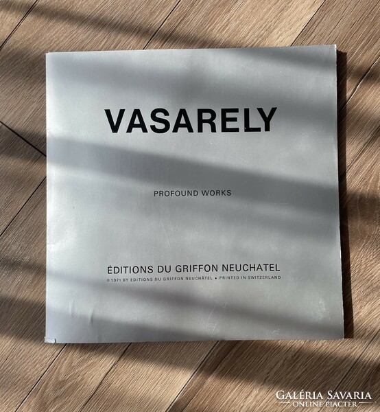 Victor Vasarely teljes, 16 darabos nyomat 1971-es szèria SZAKÉRTŐI PAPÍRRAL (mūanyag fólia ès papír)