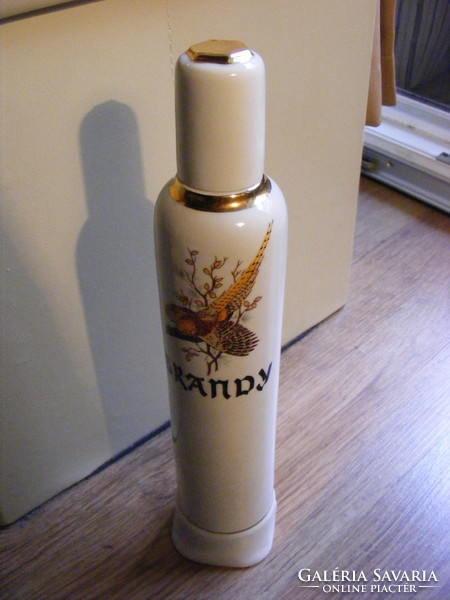 Rare aquincum pheasant brandy drink bottle