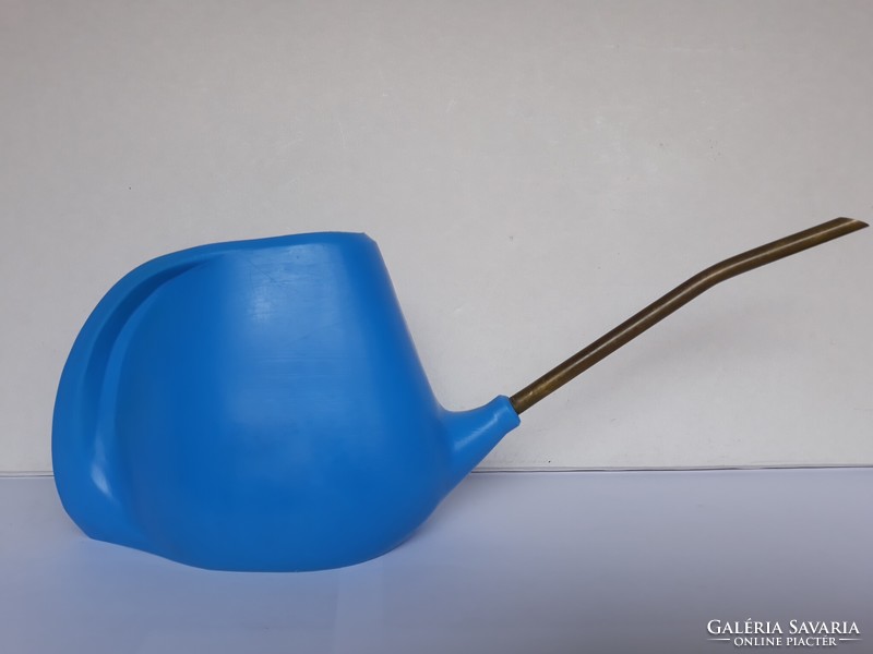 Super retro plastic watering can with copper spout, watering can