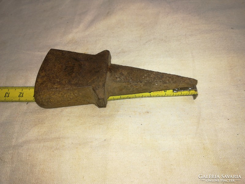 Marked scythe hammer anvil