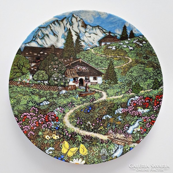 Austrian decorative plate