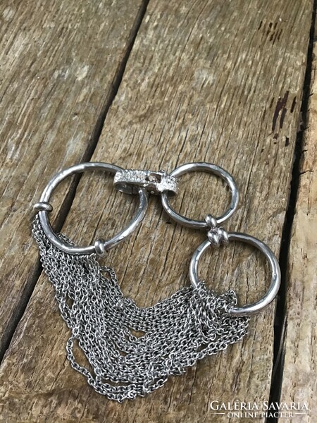 Athena design silver bracelet