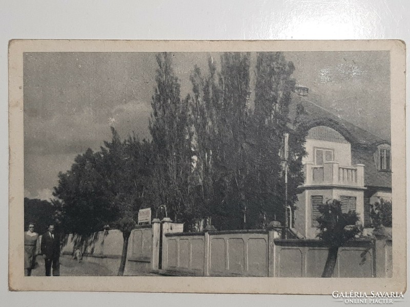Balatonfüred postcard 1952