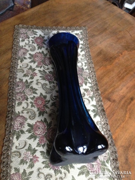 Art Nouveau style decorative glass vase