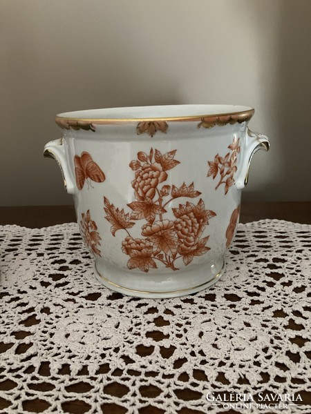 HERENDI PORCELÁN VIKTÓRIA / NARANCS / MINTÁS KASPÓ