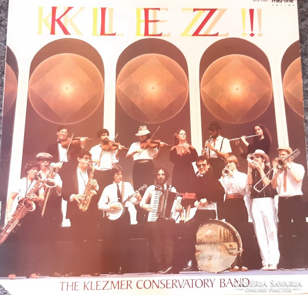 The klezmer conservatory band: klez! - Lp - klezmer music- judaica vinyl vinyl