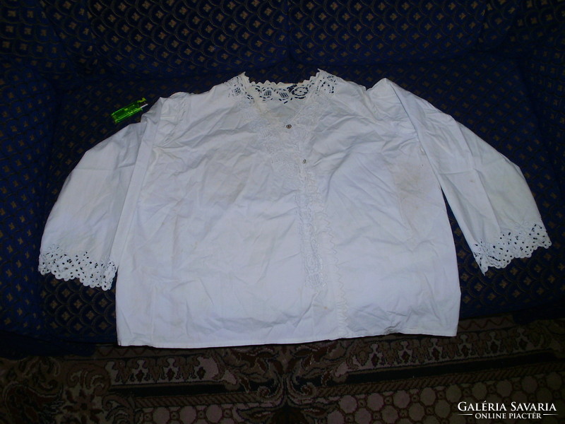 Old, ruffled women's blouse, shirt, top