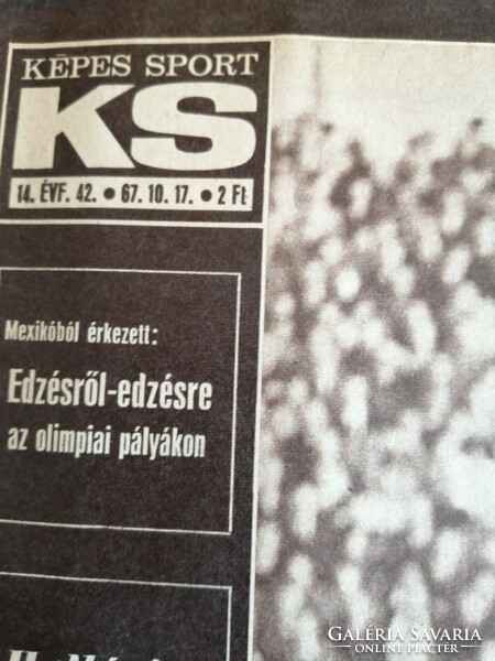 Képes Sport újság, magazinok 1967-ből 9 szám!