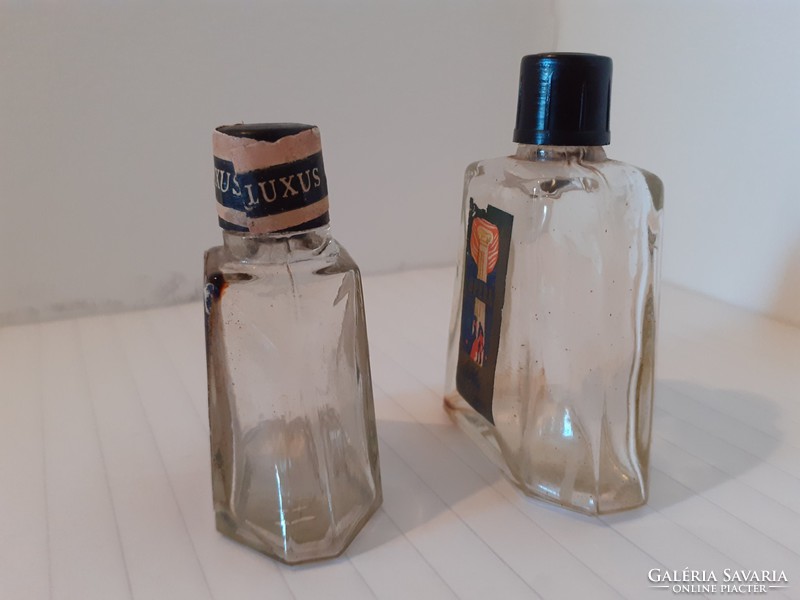Old cologne bottle 1962 label opera luxury khv perfume bottle 2 pcs