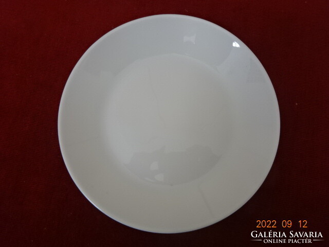 French glass small plate, diameter 18 cm. He has! Jokai.