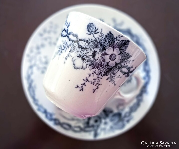 Antique villeroy&boch faience tea cup
