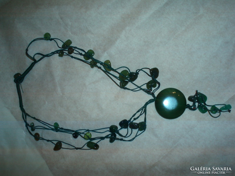 Vintage jade nyaklánc