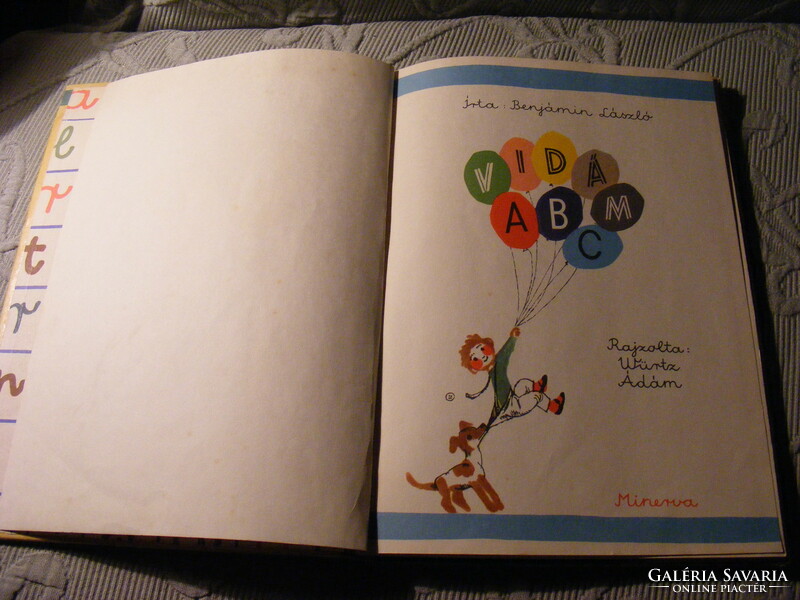 Vidám ABC  - Würtz Ádám rajzolta   1968