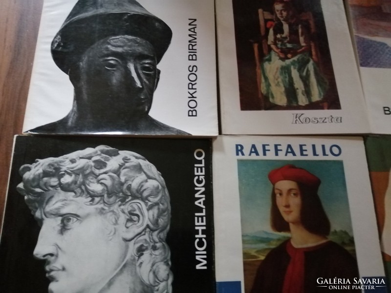9 books about famous painters and their works 3500 ft/9 books