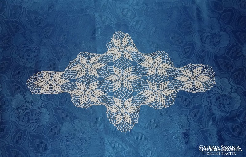 Crochet lace tablecloth 34 * 58 cm (11)