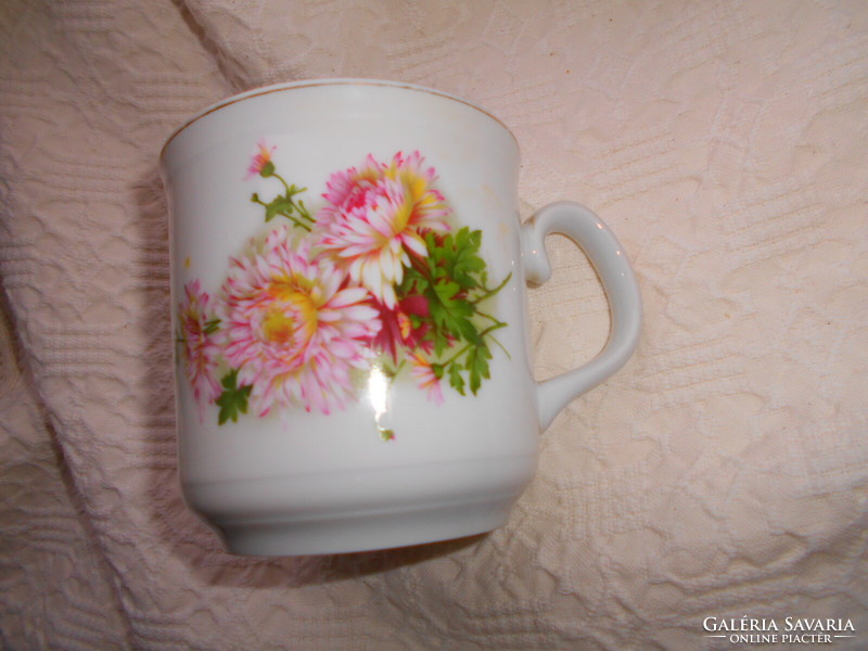 Bohemia mug with roses 2.5 dl - 3 dl