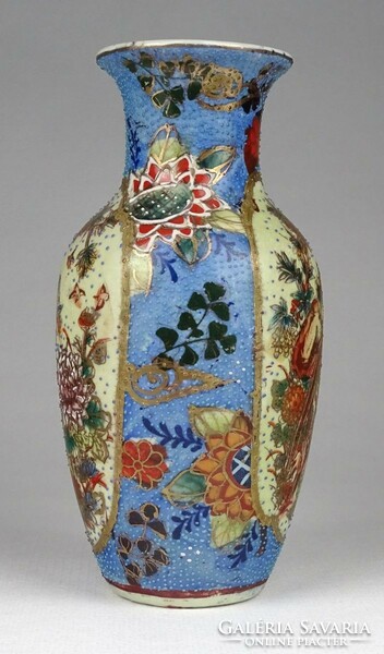 1K442 bird of paradise porcelain vase 15 cm