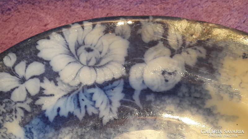Antik porcelán falitányér (L2990)