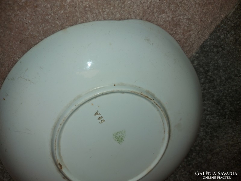 Old granite bowl, diameter 26/28 cm