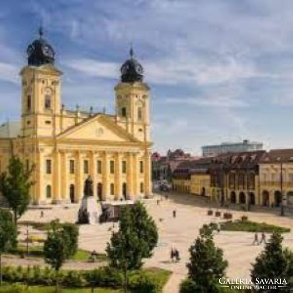 Herendi tálka, Debrecen 600. évfordulójára, a debreceni nagytemplom