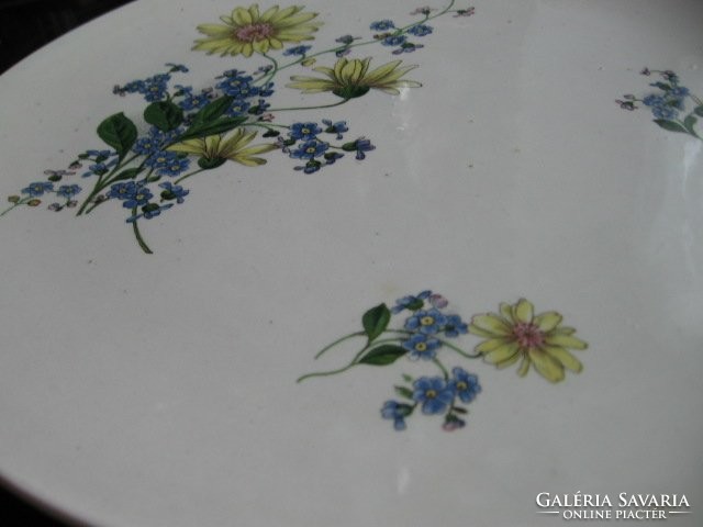 Large, unforgettable, beautiful, hand-painted wall bowl with daisies
