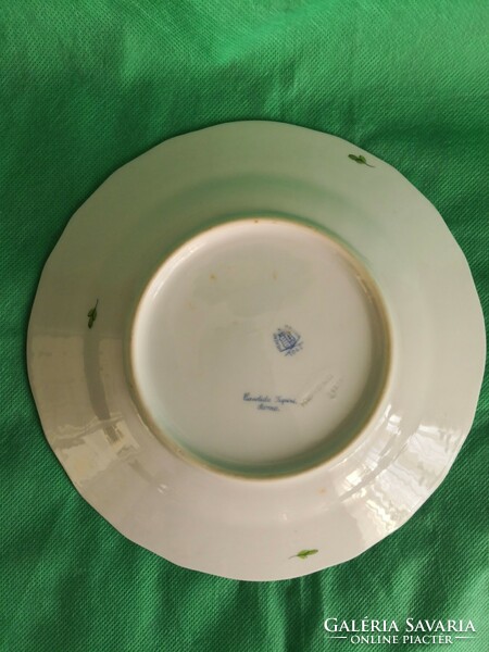 Antique Herend, pheasant plate, 