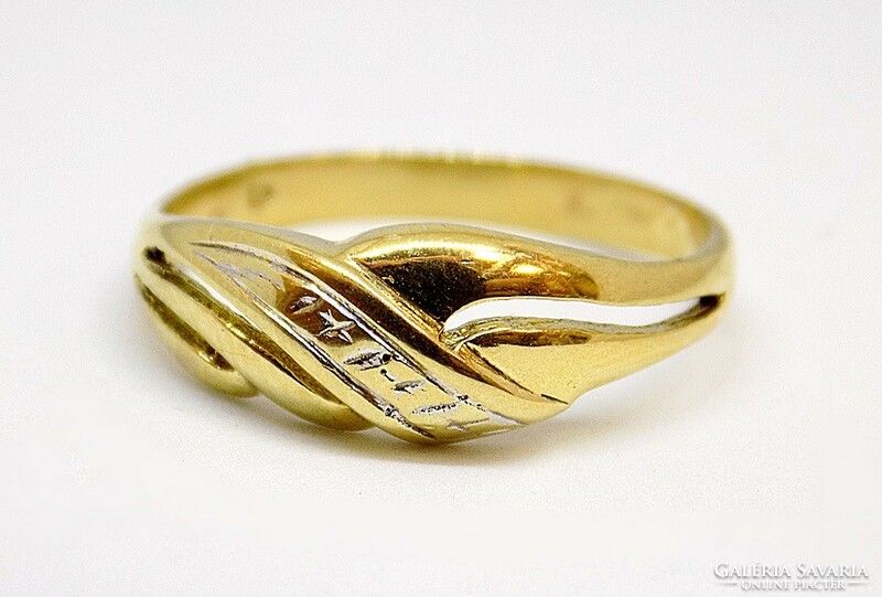 Gold ring without stone (zal-au109992)