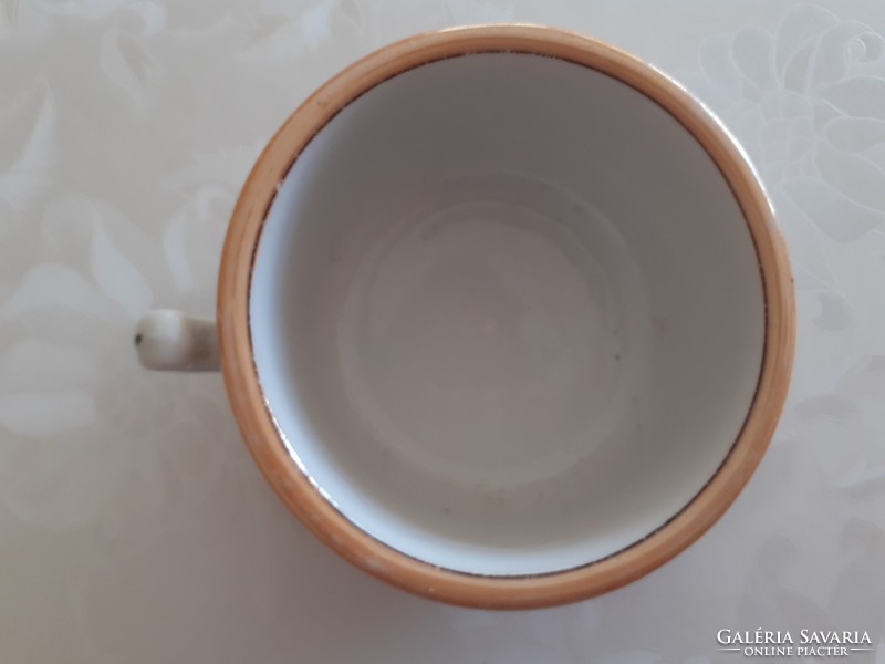 Antik Elbogen porcelán komacsésze régi népi csésze 1 db