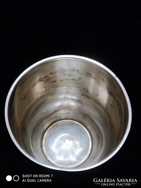 Ezüst (800 Diana) keresztelő pohár (52,5gr.)