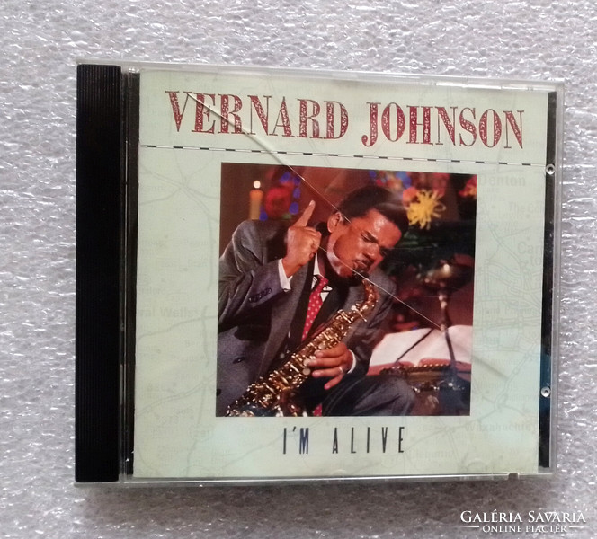 Vernard Johnson amerikai szaxofonos, I'm Alive CD jazz blues gospel pop